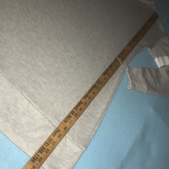 JOE Boxer heather gray long sleeve nightgown fleece lined size M - Picture 6 of 8